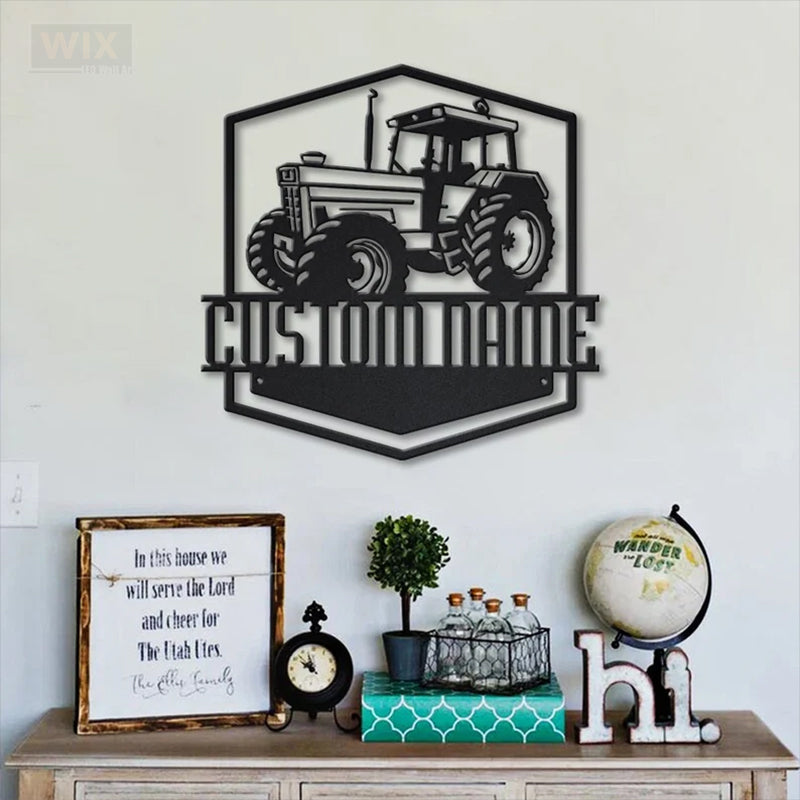 Farm LED Metal Sign