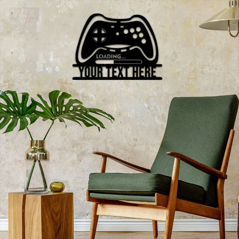 Gamer Zone LED Metal Sign