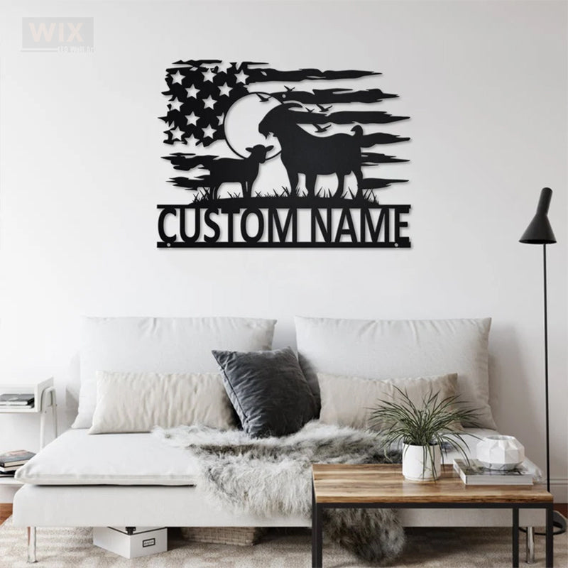 Farm LED Metal Sign