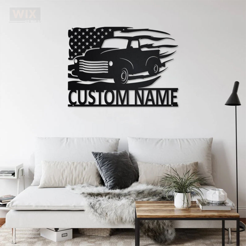 Farm LED Metal Sign