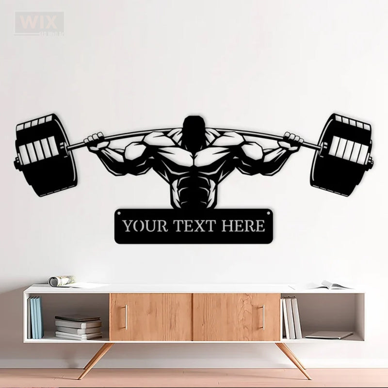 Gym LED Metal Sign