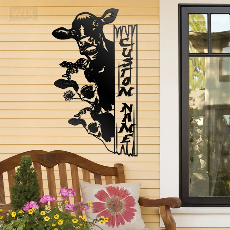 Farm LED Metal Sign - Wix Decor