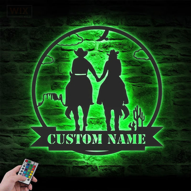 Farm LED Metal Sign