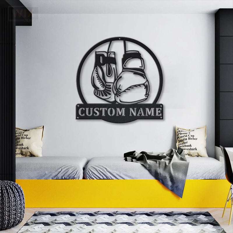 Gym LED Metal Sign