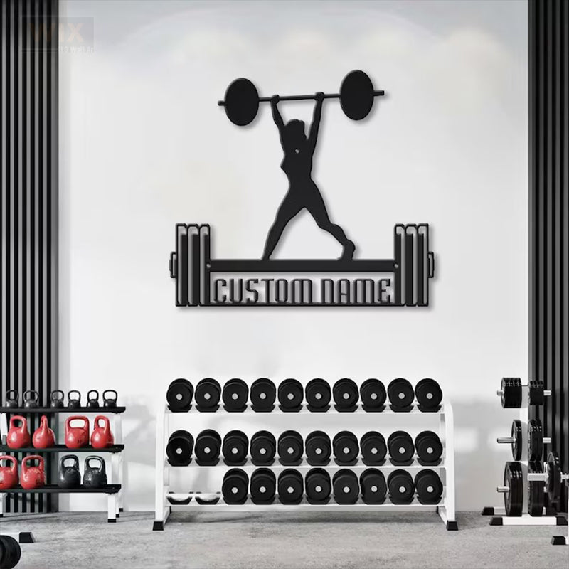 Gym LED Metal Sign