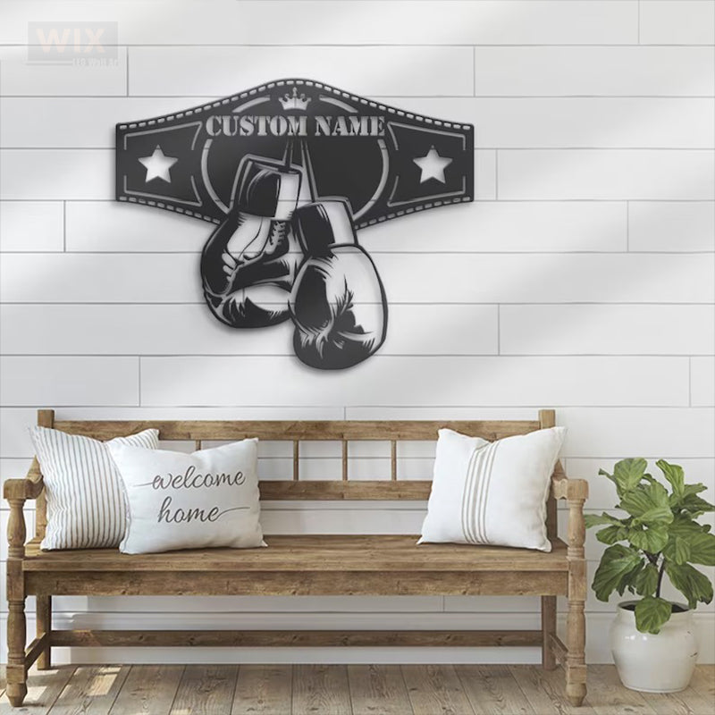 Gym LED Metal Sign