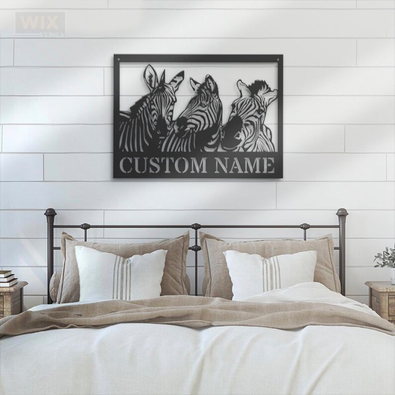 Horse LED Metal Sign