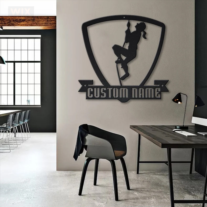 Gym LED Metal Sign