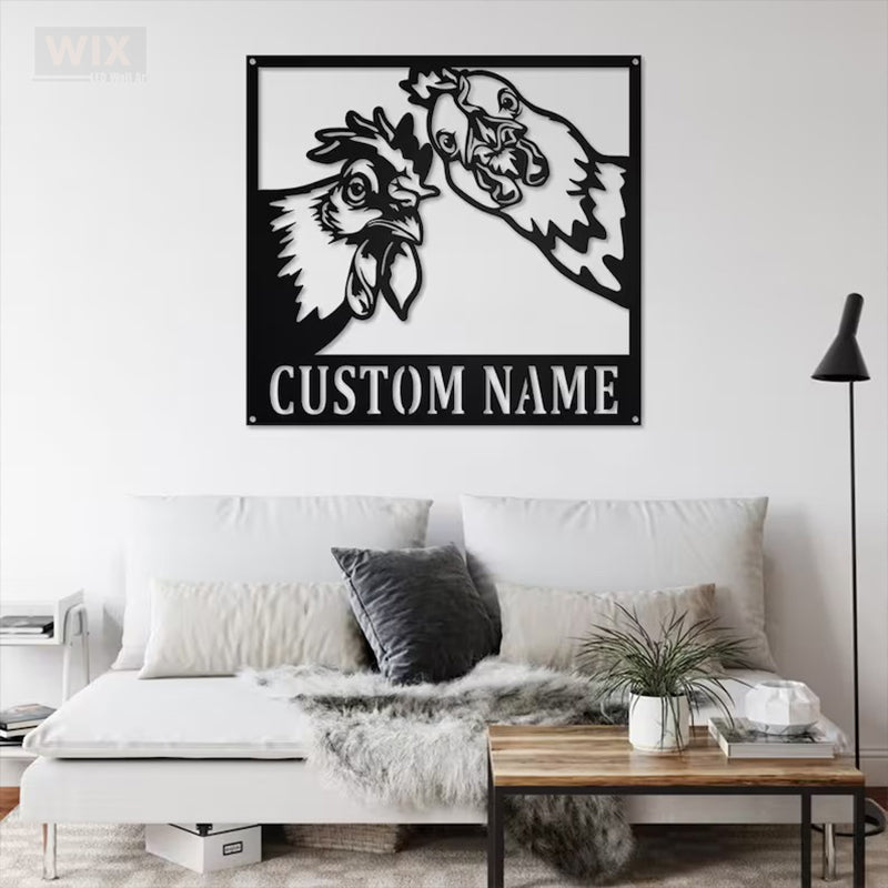 Farm LED Metal Sign - Wix Decor