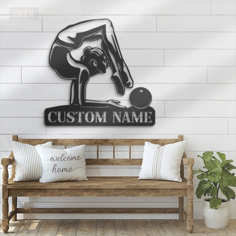 Gym LED Metal Sign