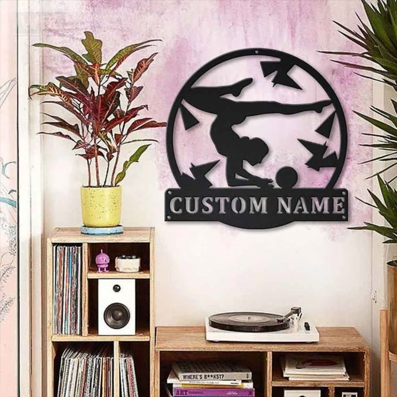 Gym LED Metal Sign