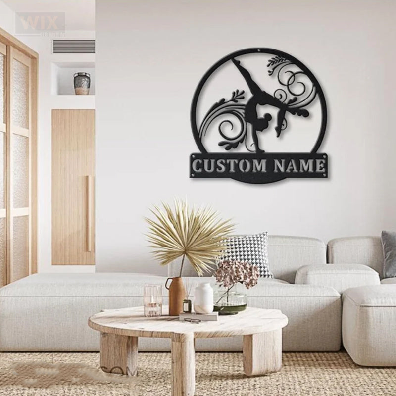 Gym LED Metal Sign