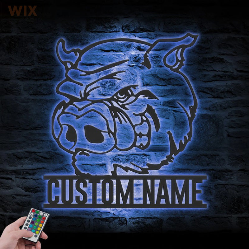 Hunting LED Metal Sign - Wix Decor