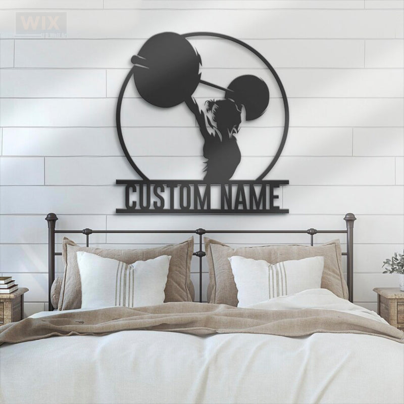 Gym LED Metal Sign - Wix Decor