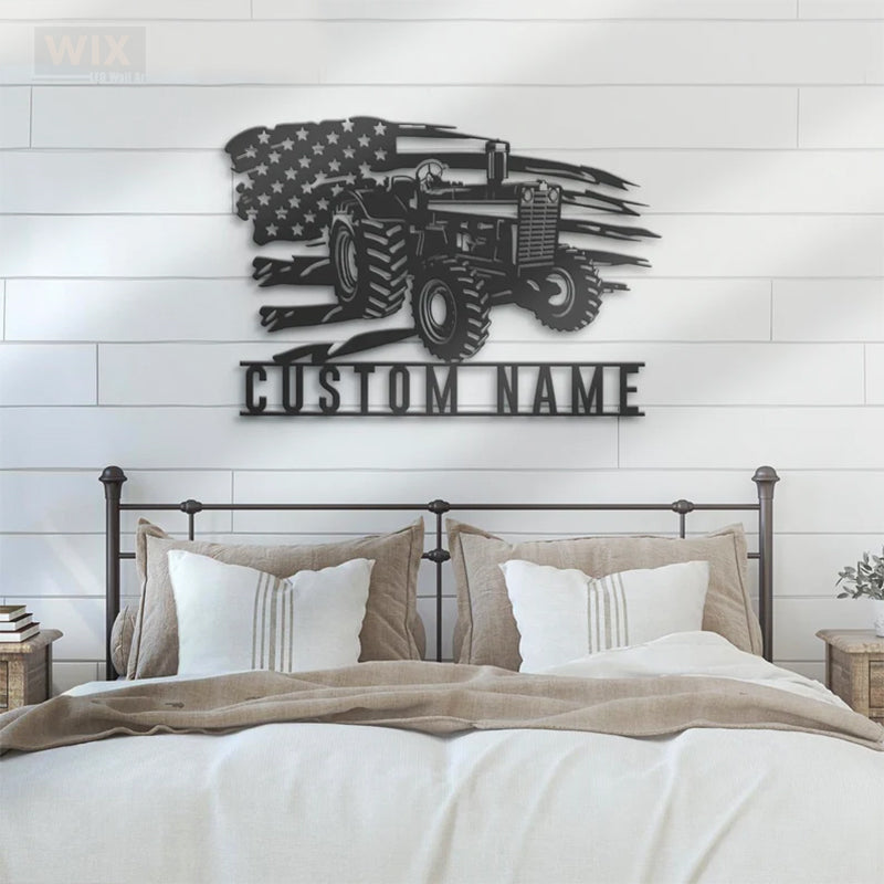 Farm LED Metal Sign