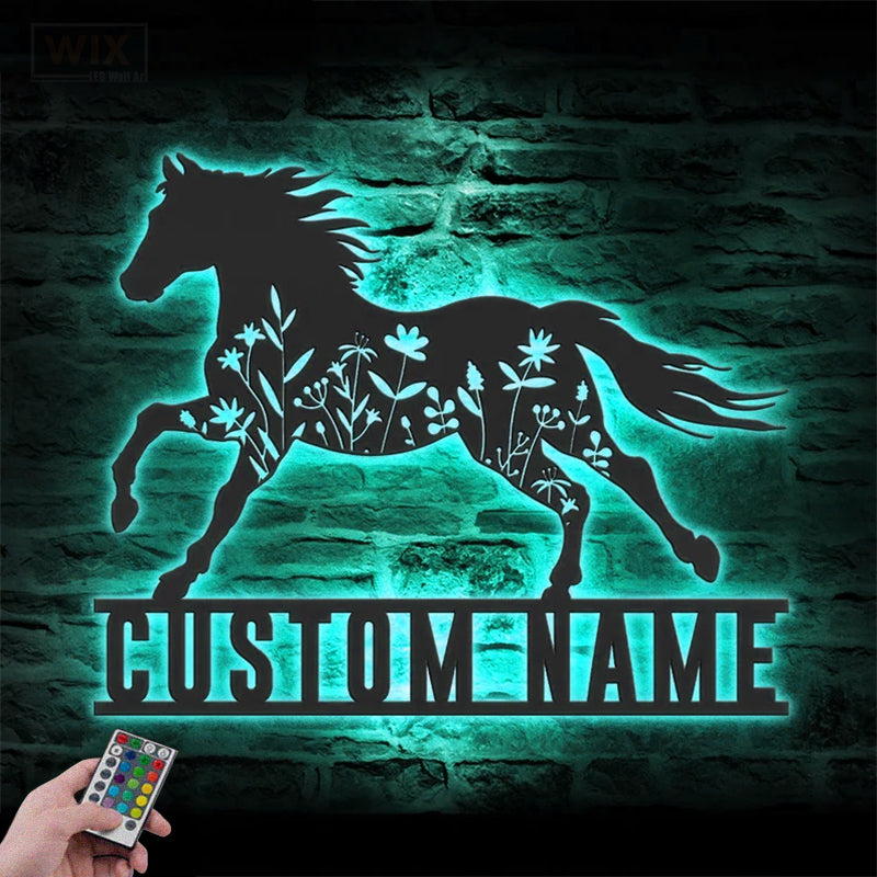 Farm LED Metal Sign