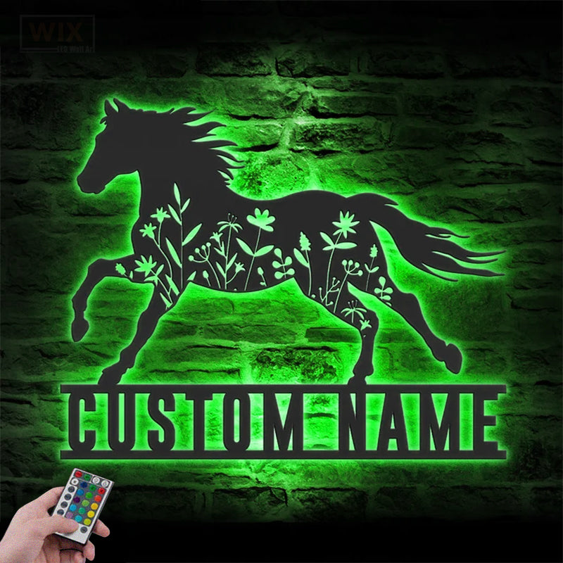 Farm LED Metal Sign