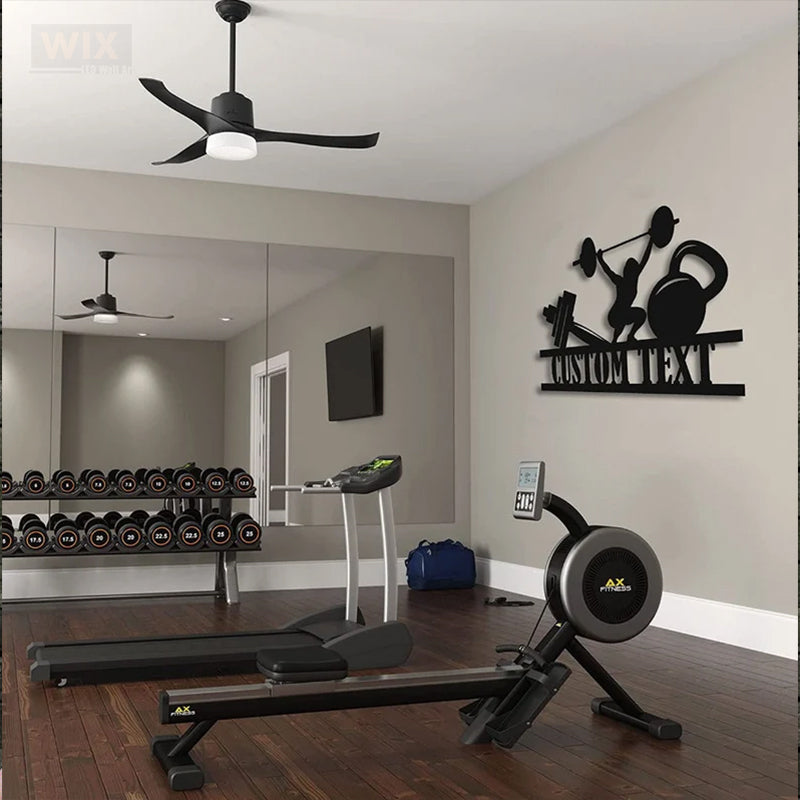 Gym LED Metal Sign