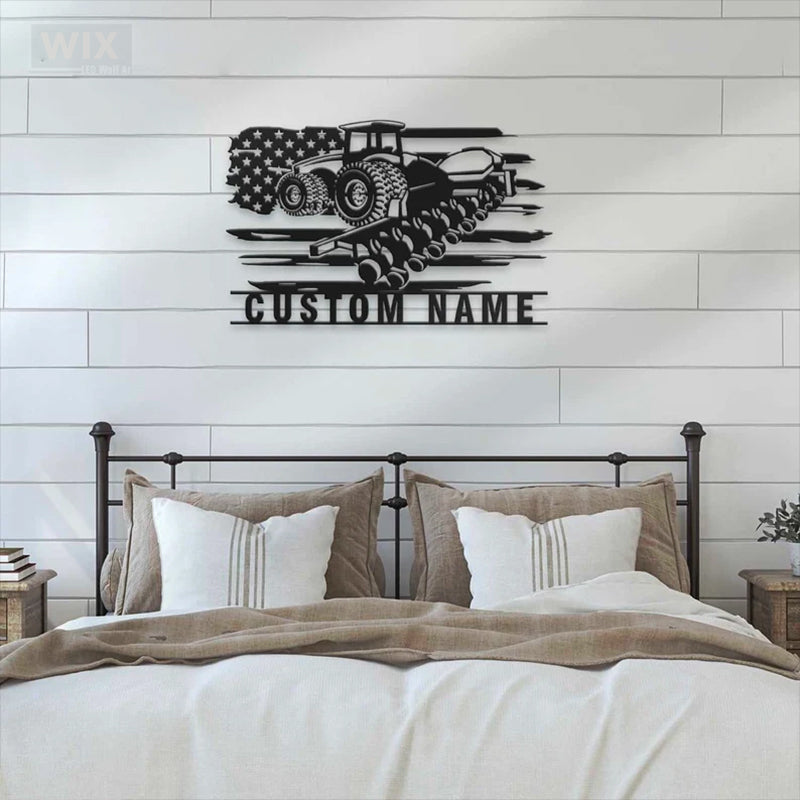 Farm LED Metal Sign