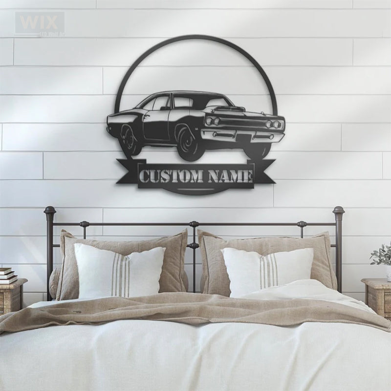 Garage LED Metal Sign - Wix Decor