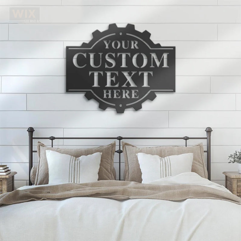 Garage LED Metal Sign