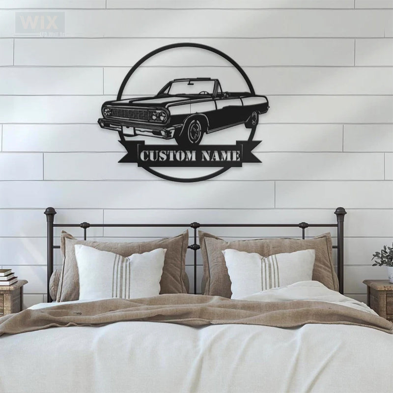 Garage LED Metal Sign