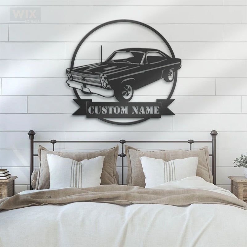 Garage LED Metal Sign - Wix Decor