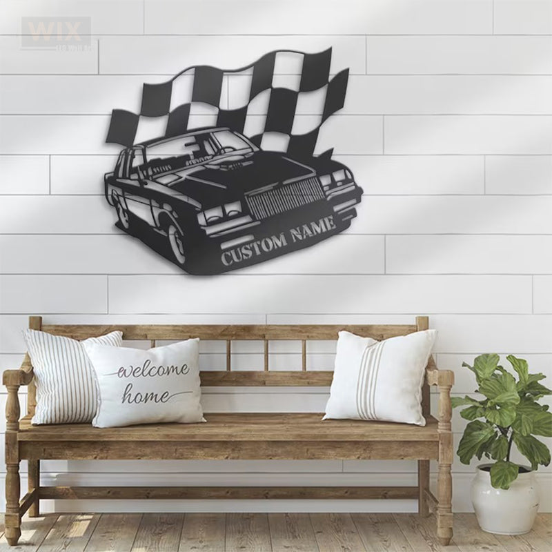 Garage LED Metal Sign - Wix Decor