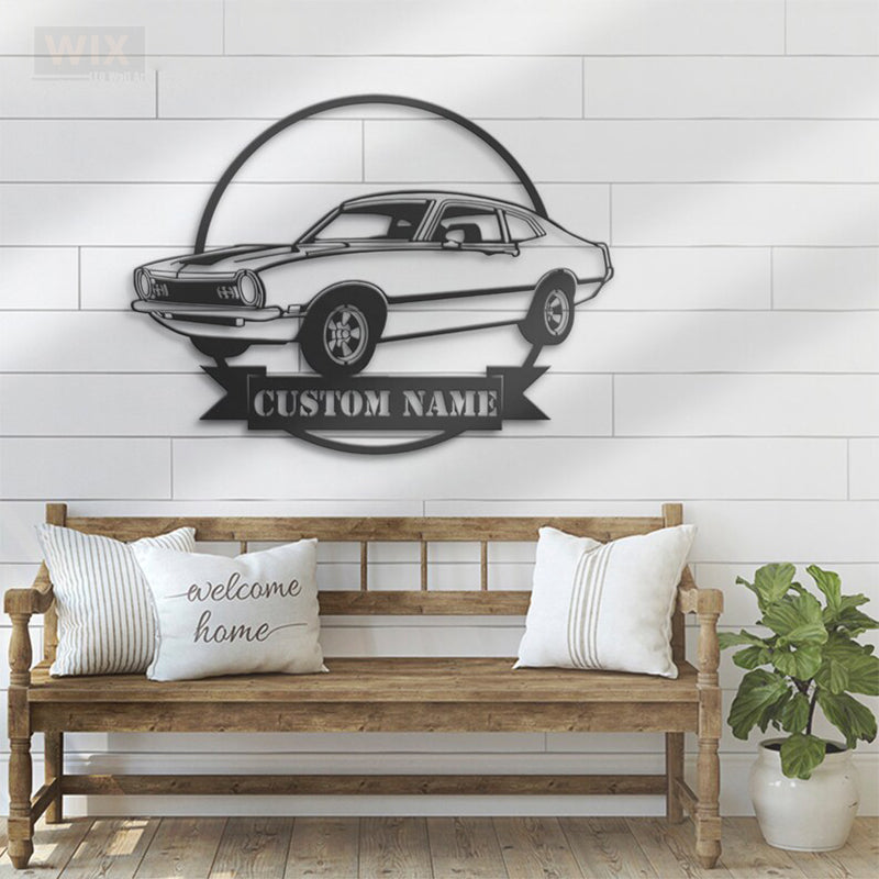 Garage LED Metal Sign - Wix Decor