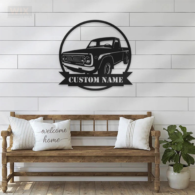 Garage LED Metal Sign - Wix Decor