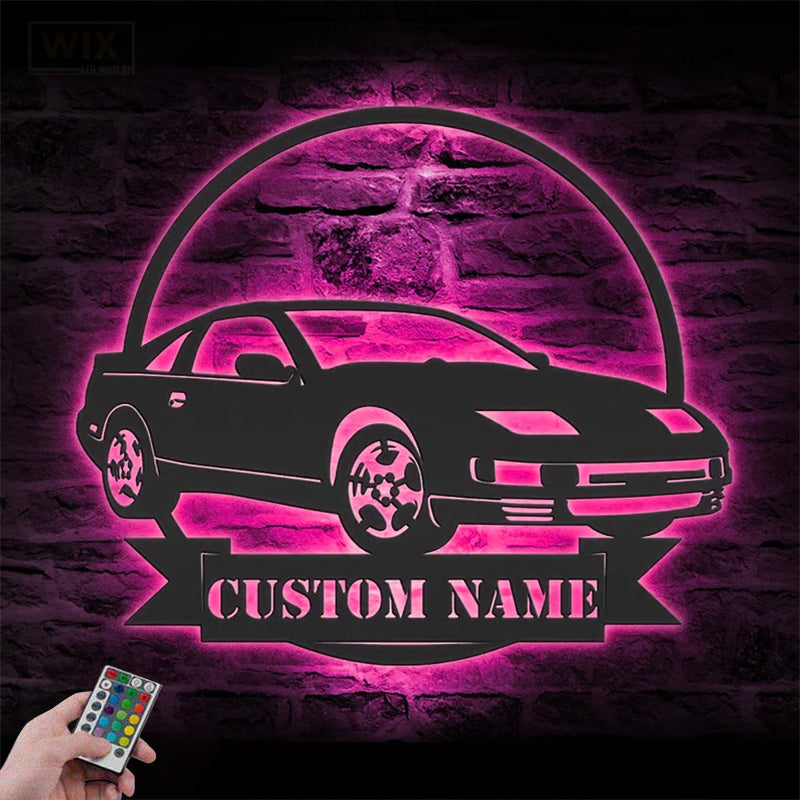 Garage LED Metal Sign - Wix Decor