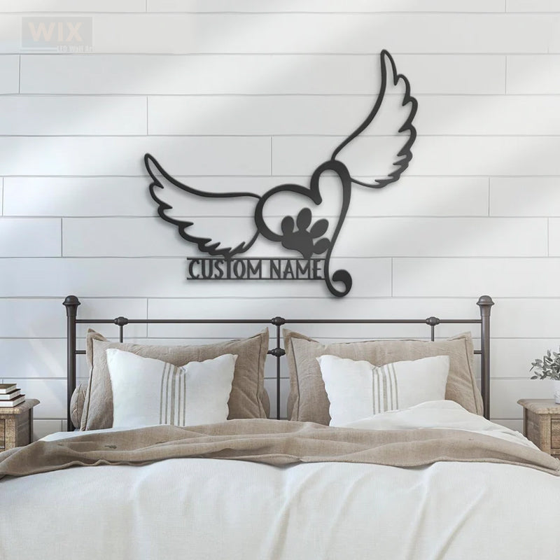 Cat Led Metal Sign - Wix Decor