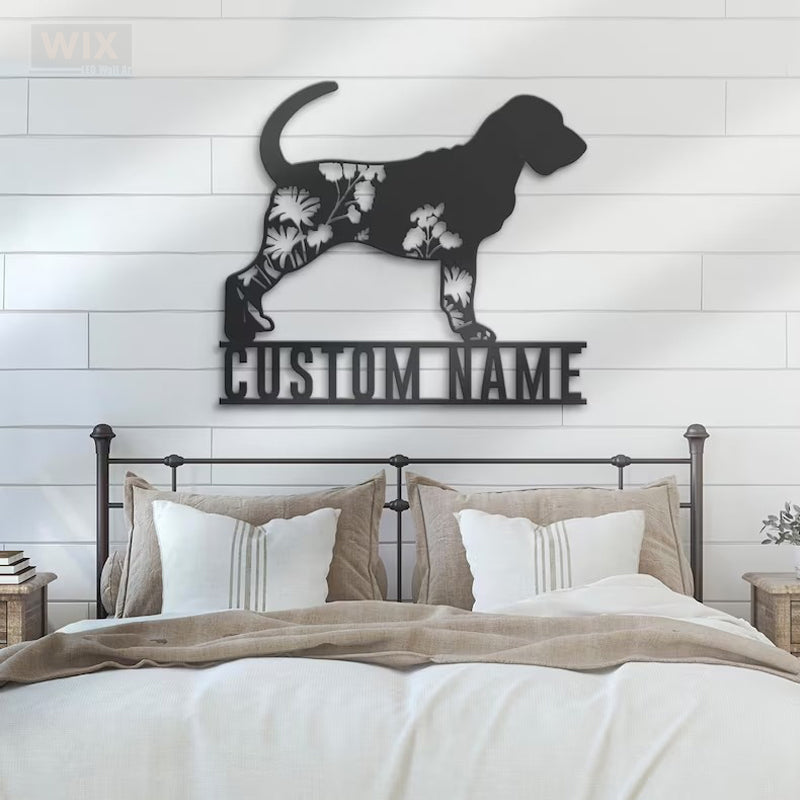 Dog Led Metal Sign – Vinamaker