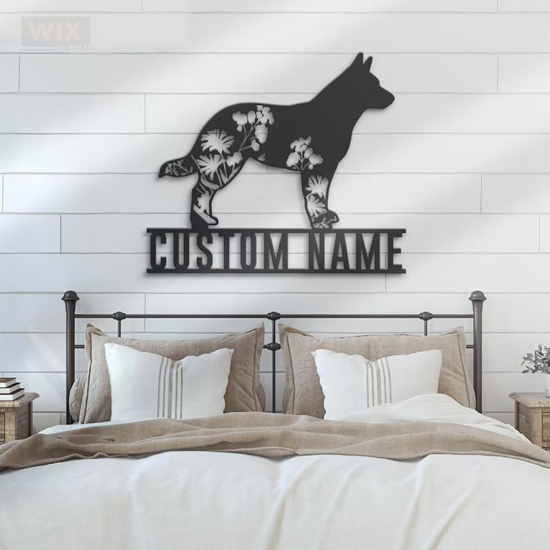 Dog Led Metal Sign – Vinamaker