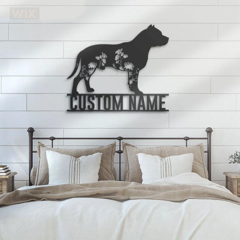 Dog Led Metal Sign – Vinamaker