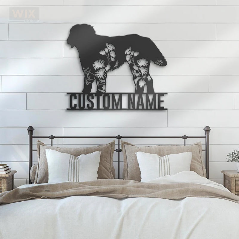 Dog Led Metal Sign – Vinamaker