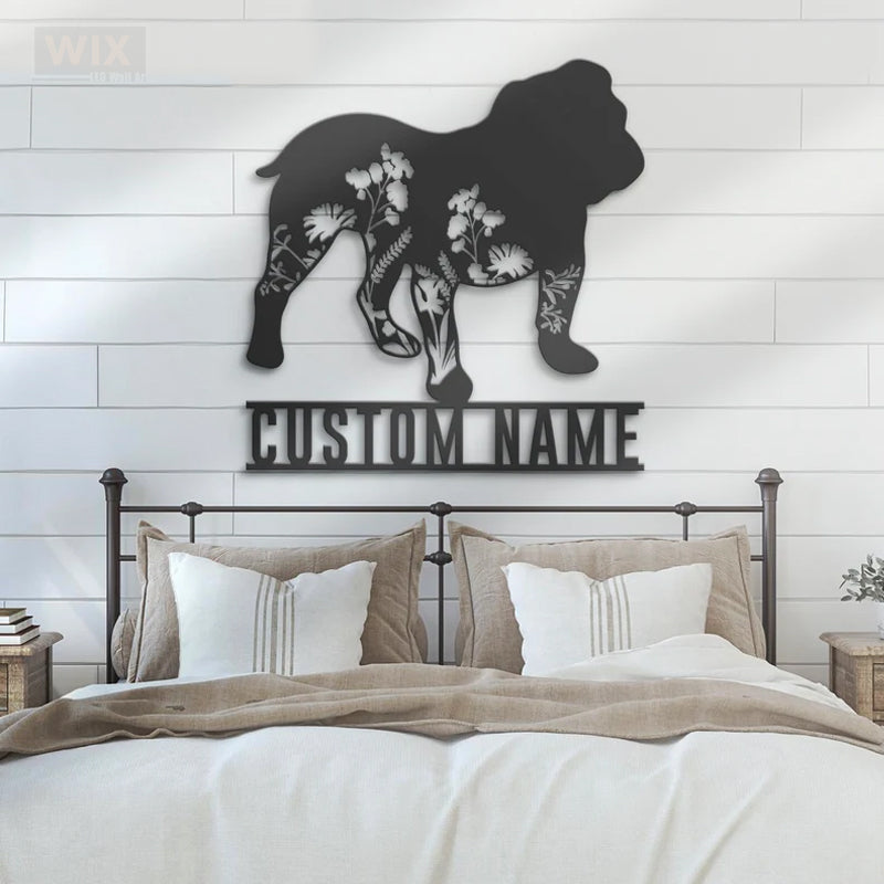 Dog Led Metal Sign – Wix Decor