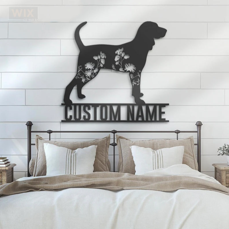Dog Led Metal Sign – Vinamaker