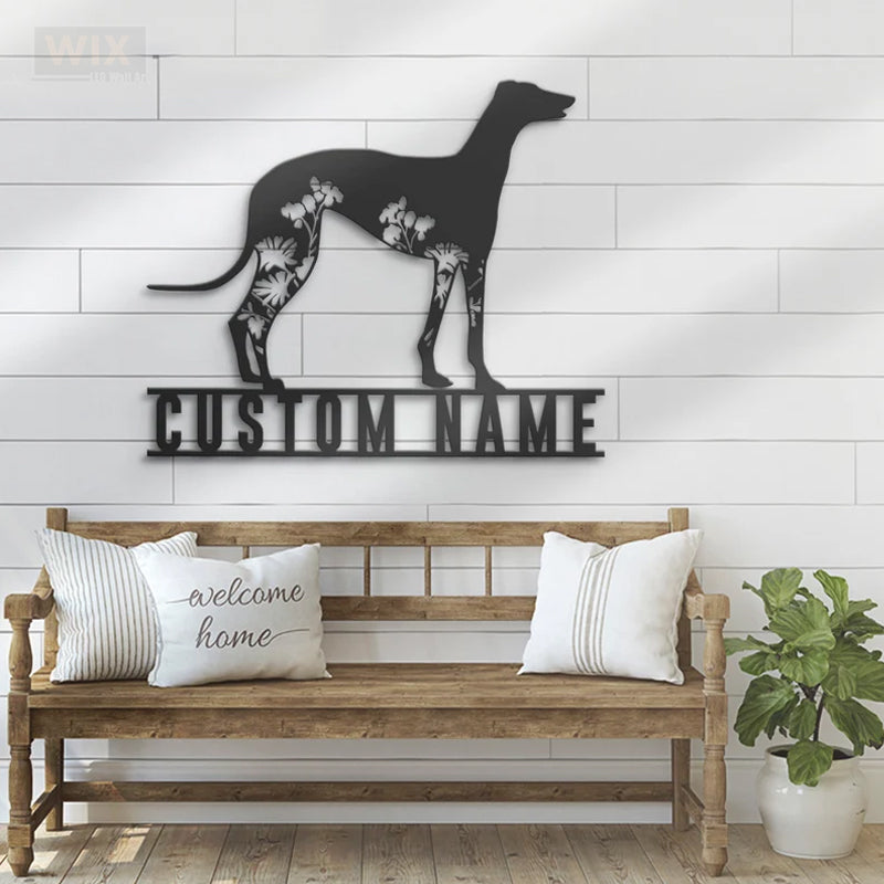 Dog Led Metal Sign – Wix Decor