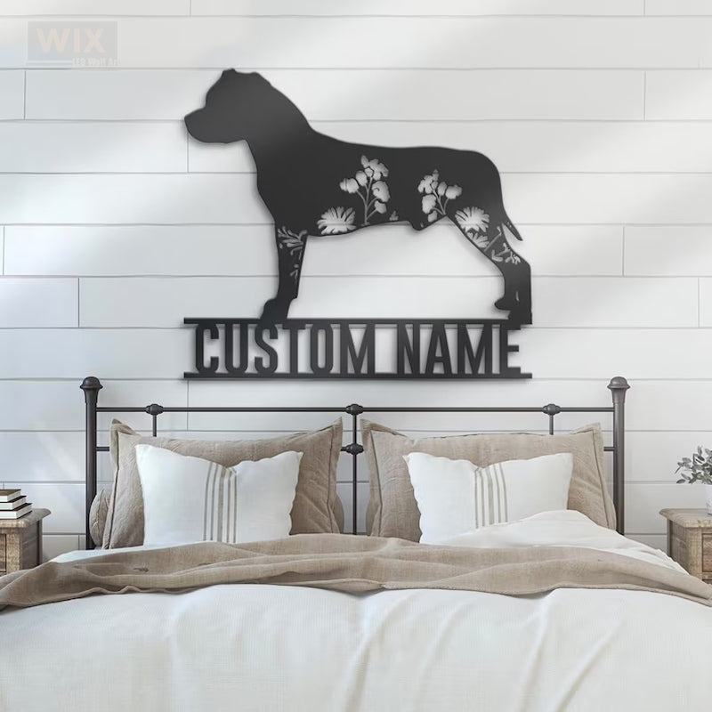 Dog Led Metal Sign – Wix Decor