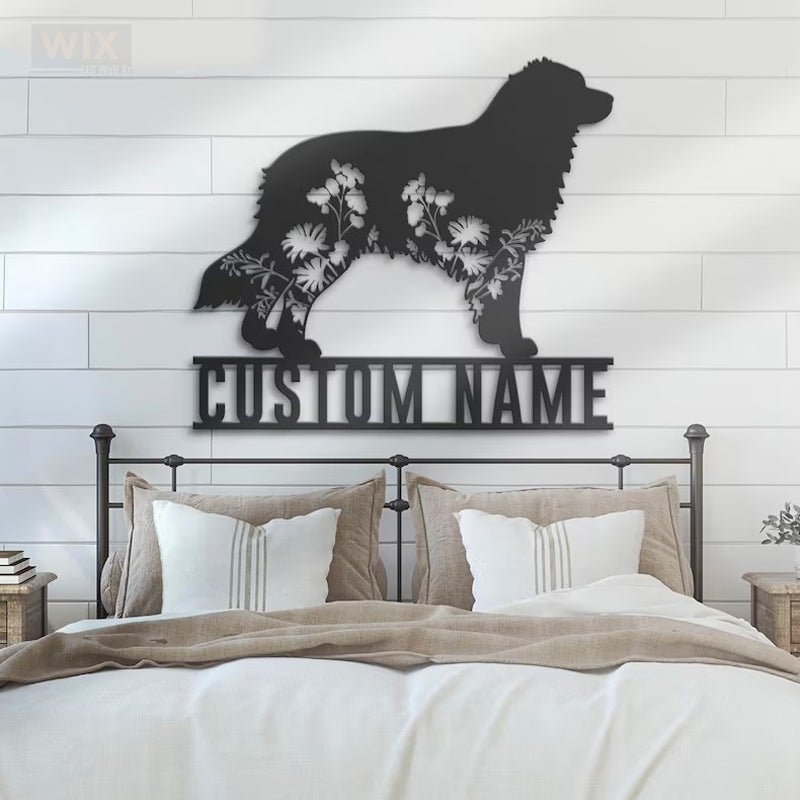 Dog Led Metal Sign – Wix Decor