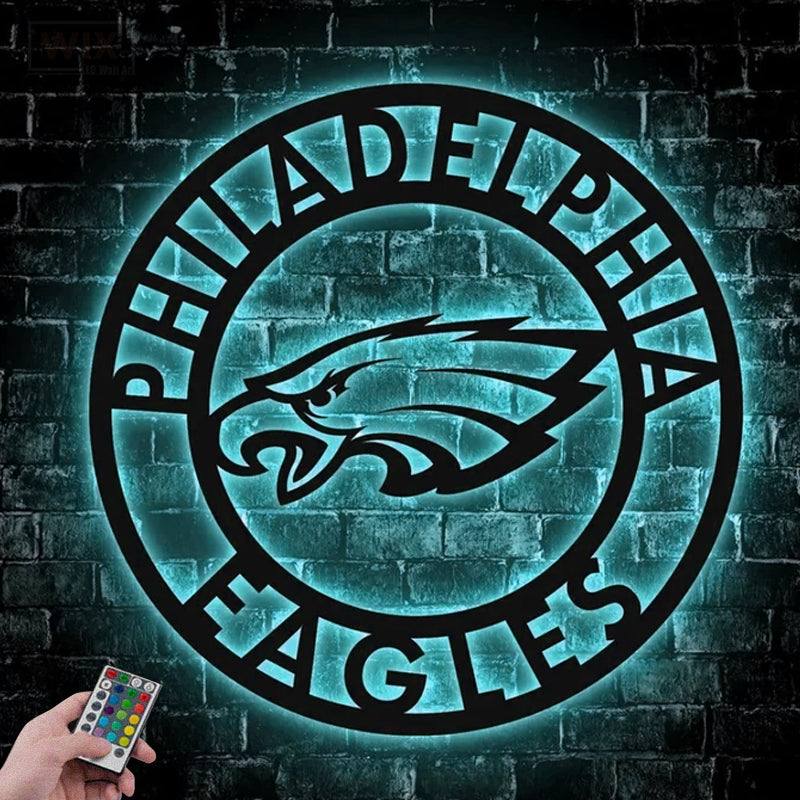 Eagle Led Metal Sign – Vinamaker