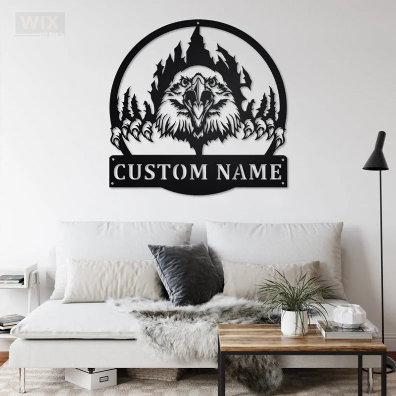 Eagle Led Metal Sign – Wix Decor