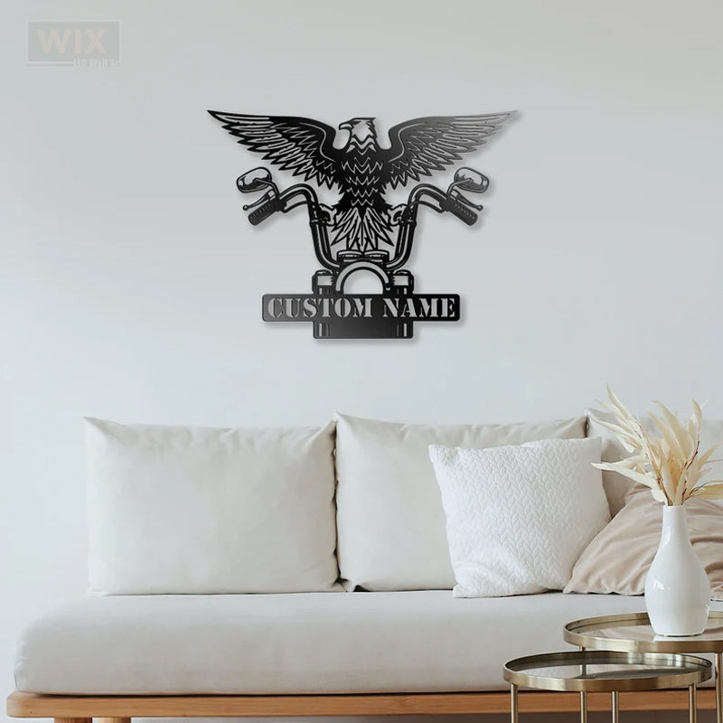 Eagle Led Metal Sign – Vinamaker