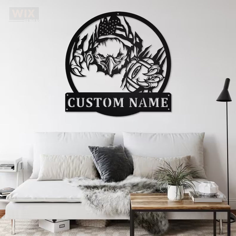 Eagle Led Metal Sign – Vinamaker