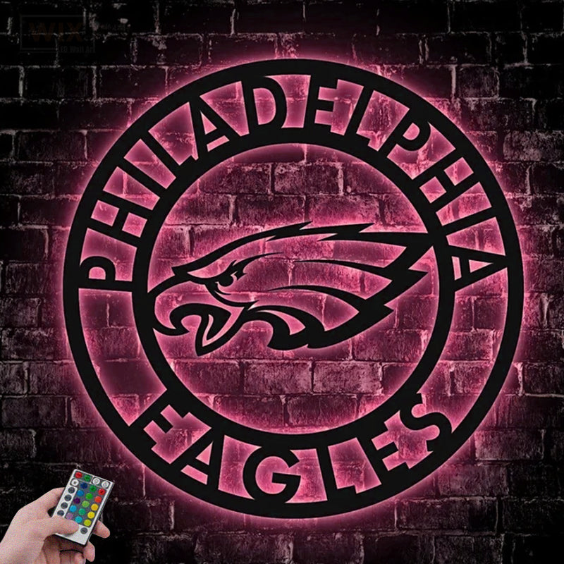Eagle Led Metal Sign – Vinamaker
