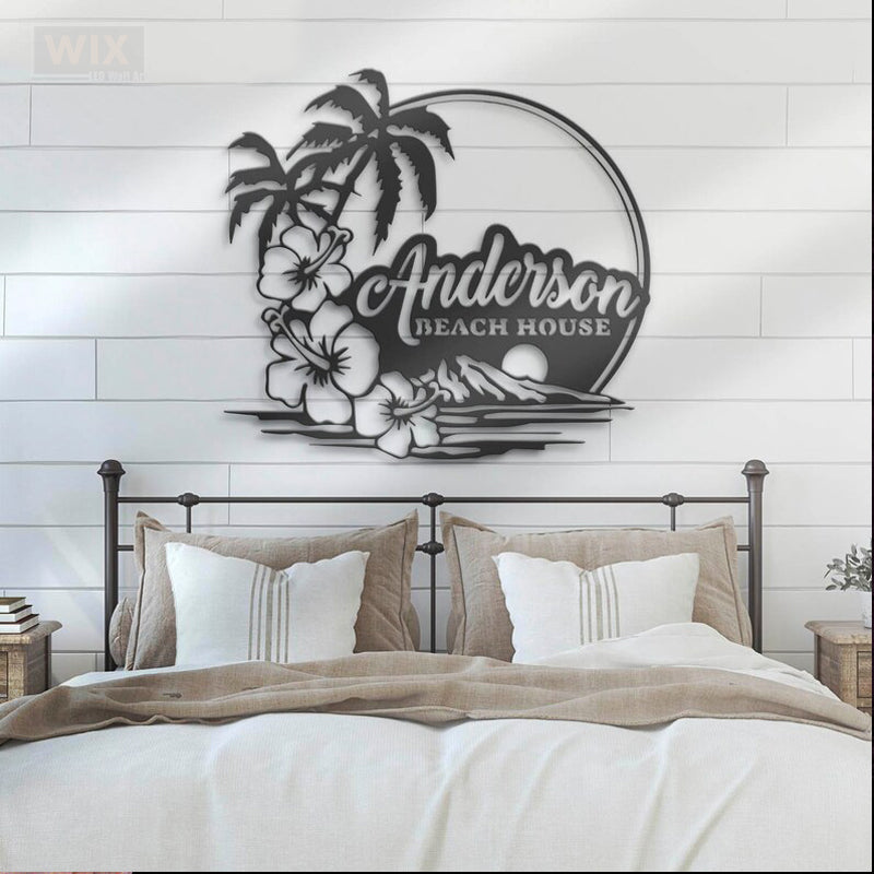 Flower Led Metal Sign – Wix Decor
