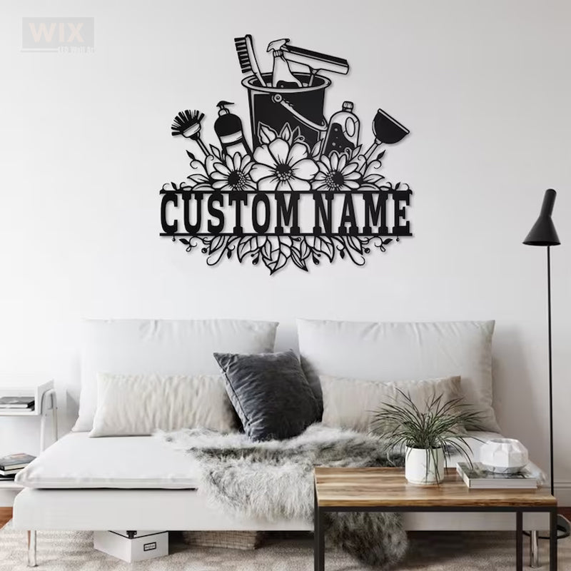 Flower Led Metal Sign – Wix Decor