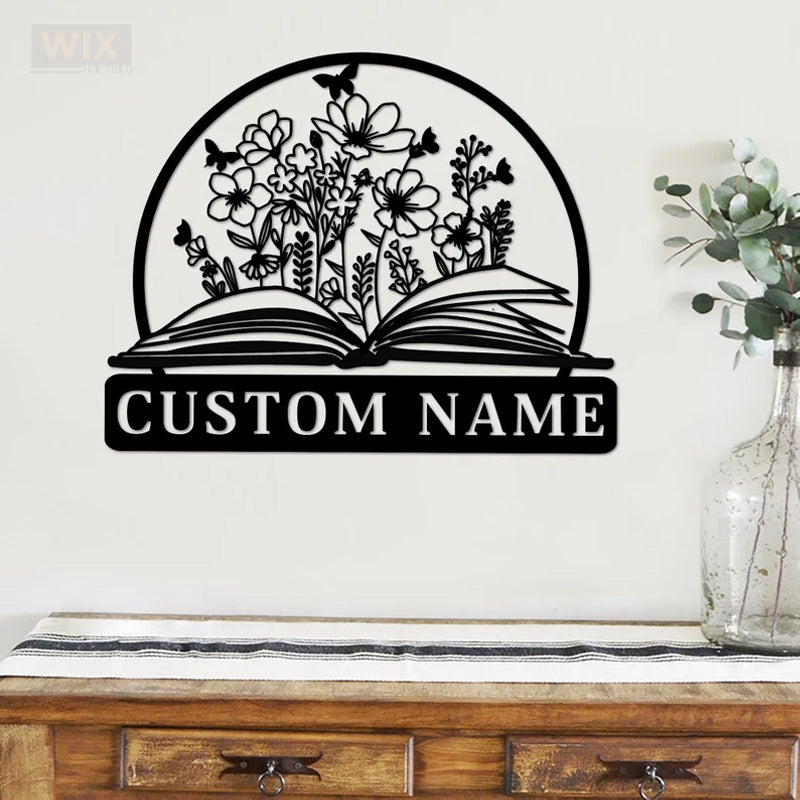Flower Led Metal Sign – Wix Decor