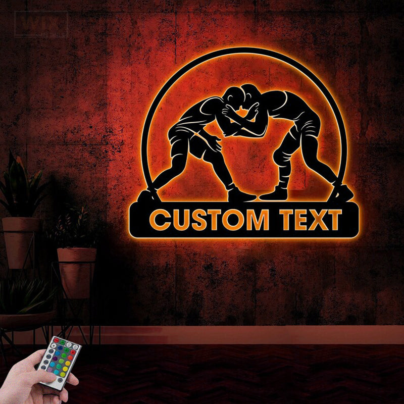 Gym LED Metal Sign